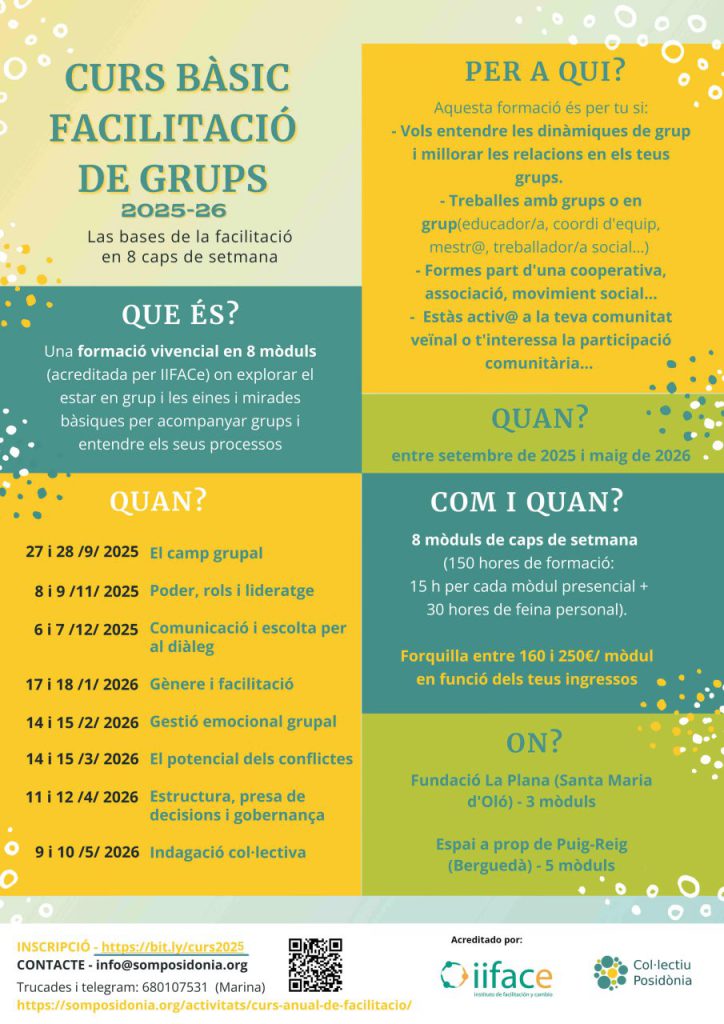 cartel curso cataluña